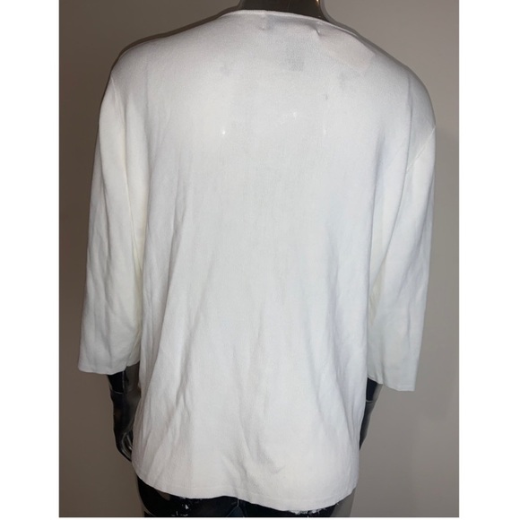 ✨NWT✨ JOSEPH A. Bejeweled Designer Sweater - Picture 7 of 8